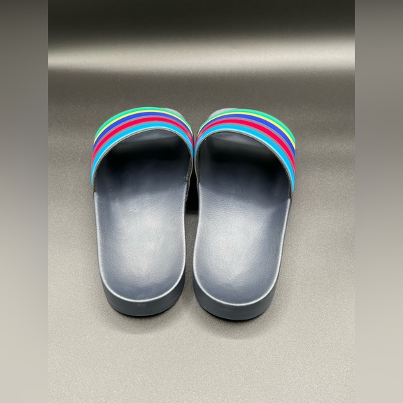 Pail Smith Men’s Multicolor Black Sole Sports Strip Slide Sandals Size S M L XL main image 6